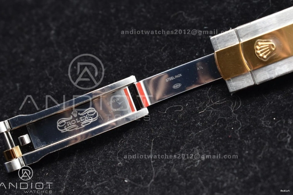 SS VR3235 DateJust Steel Clean Edition YG 41 Bracelet Black 1:1 126333 Stick on Dial Best 904L Jubilee 0425